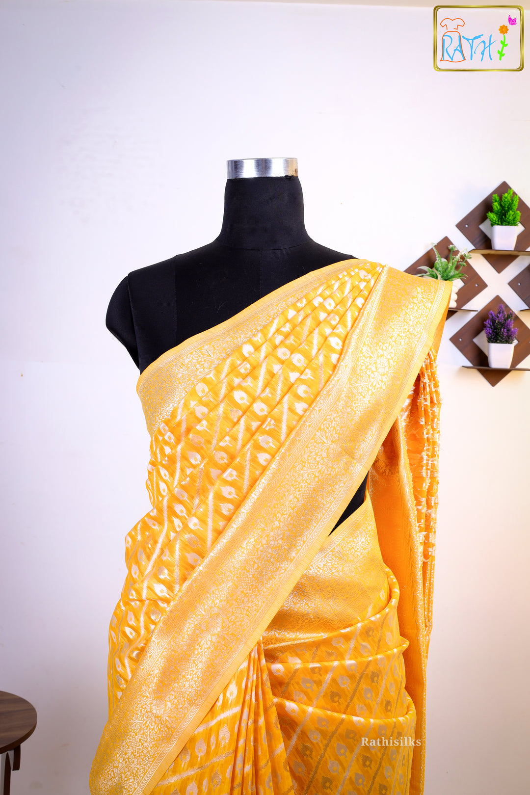 Synthetic Organza Saree