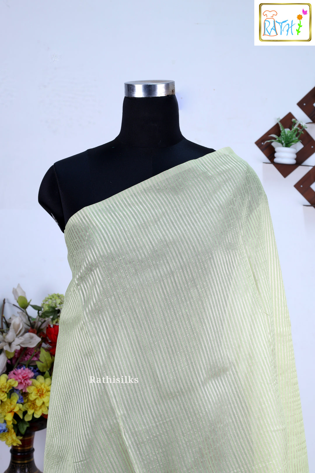 Synthetic Raw Silk Saree