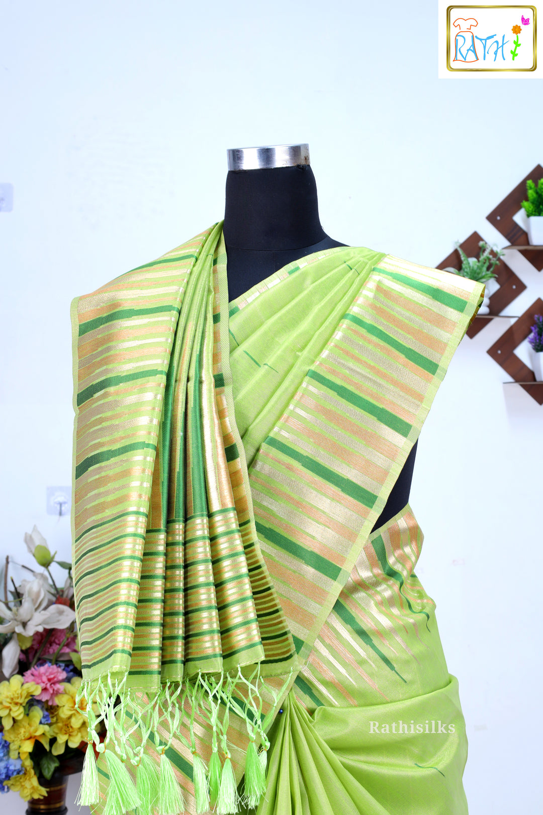 Synthetic Soft Tissue Temple Saree