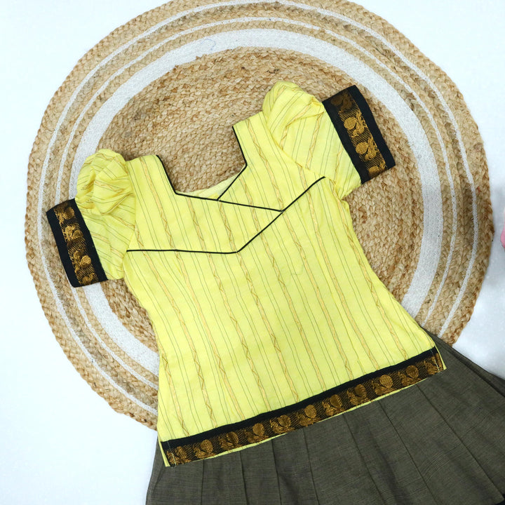 Thari Cotton Pavadai Set