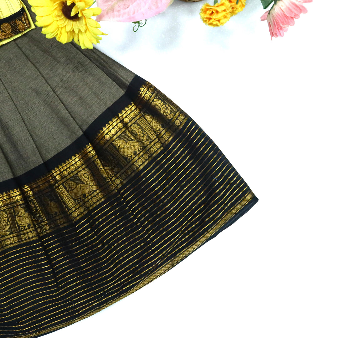 Thari Cotton Pavadai Set
