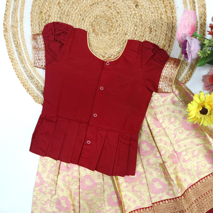Nimisha Frill Pavadai Set