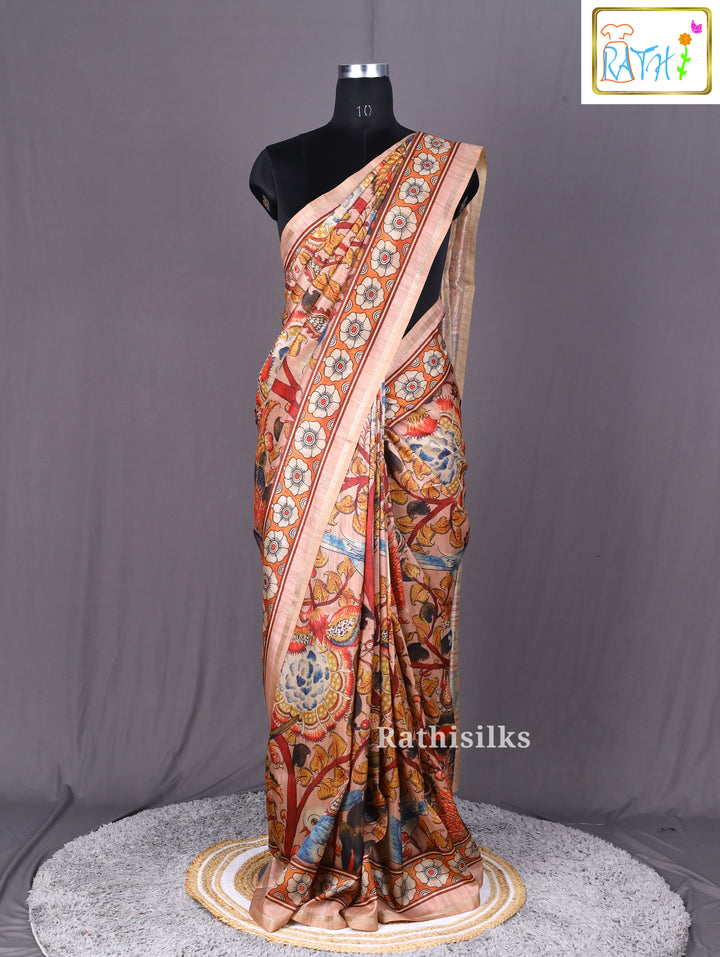Kalamkari Printed Saree