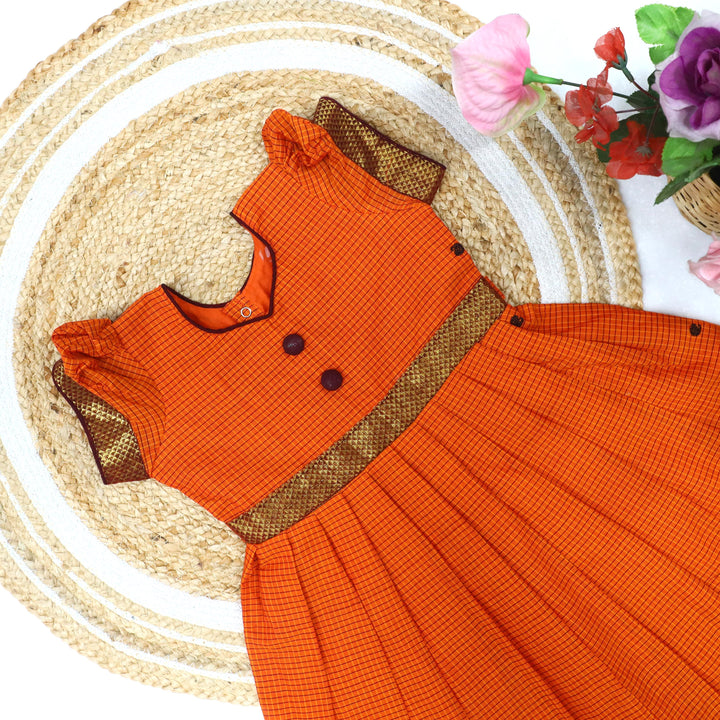 Cotton long frock