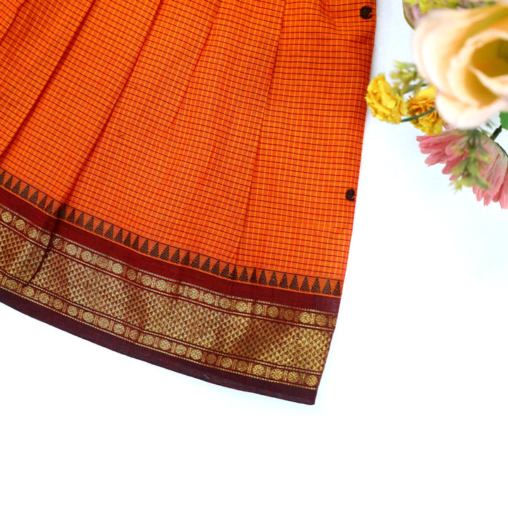 Cotton long frock