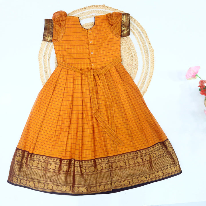 Cotton long frock