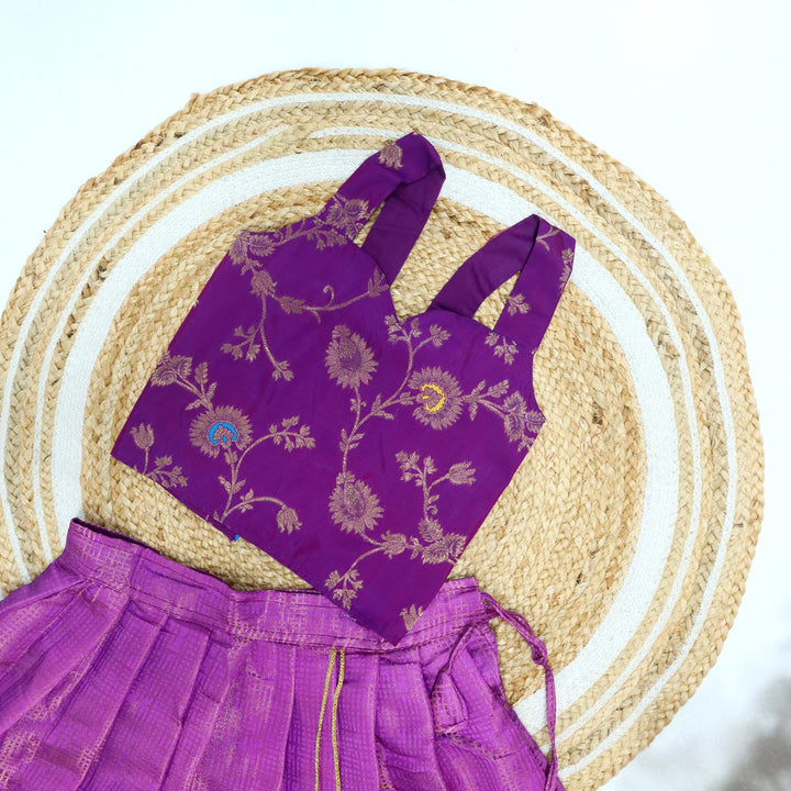 Kazal Sonal Pavadai Set