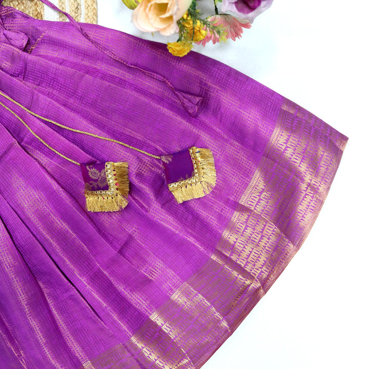 Kazal Sonal Pavadai Set