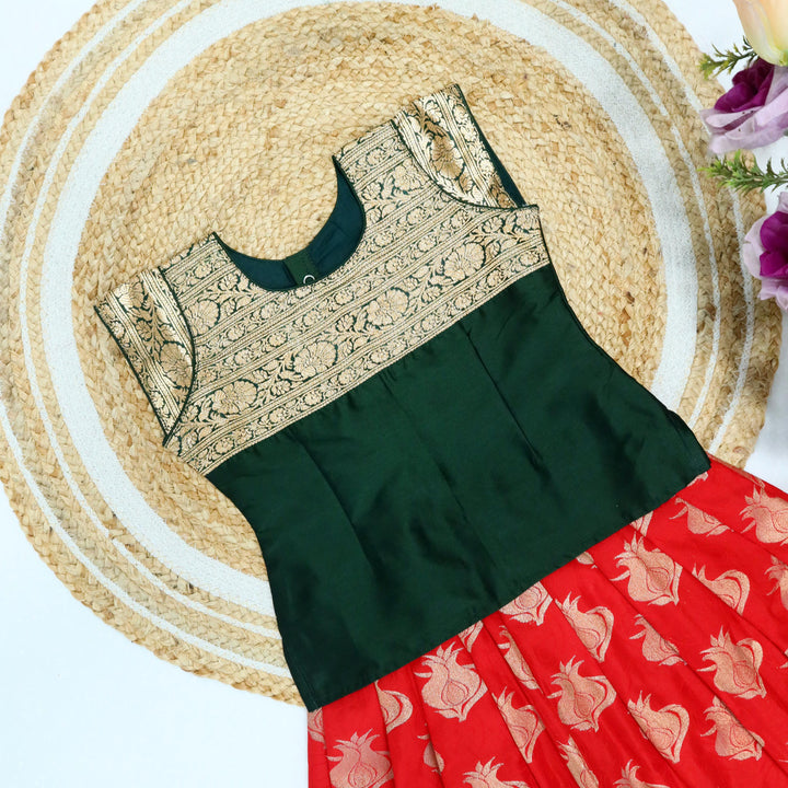 Fancy SJ Pavadai Set