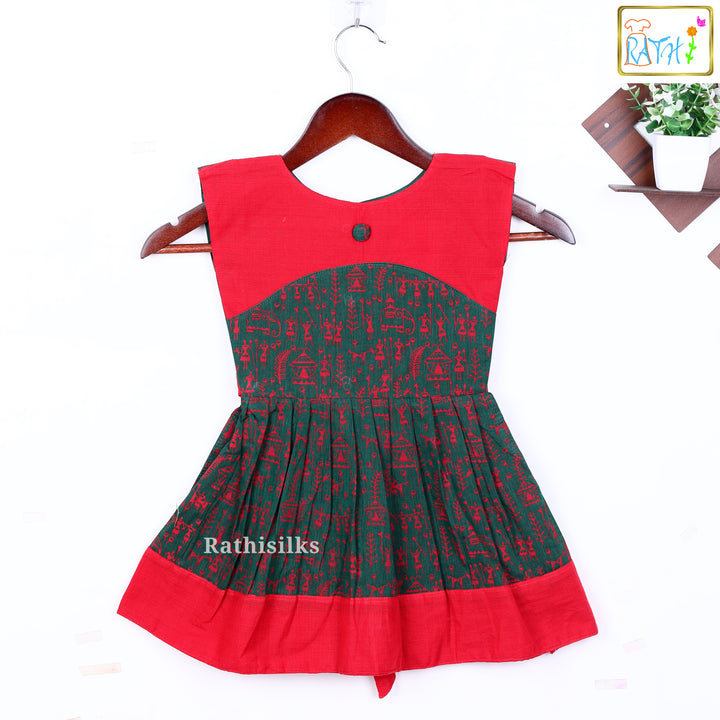 Mangalagiri Cotton Frock
