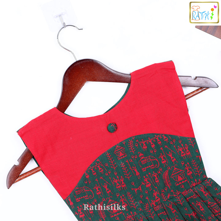 Mangalagiri Cotton Frock