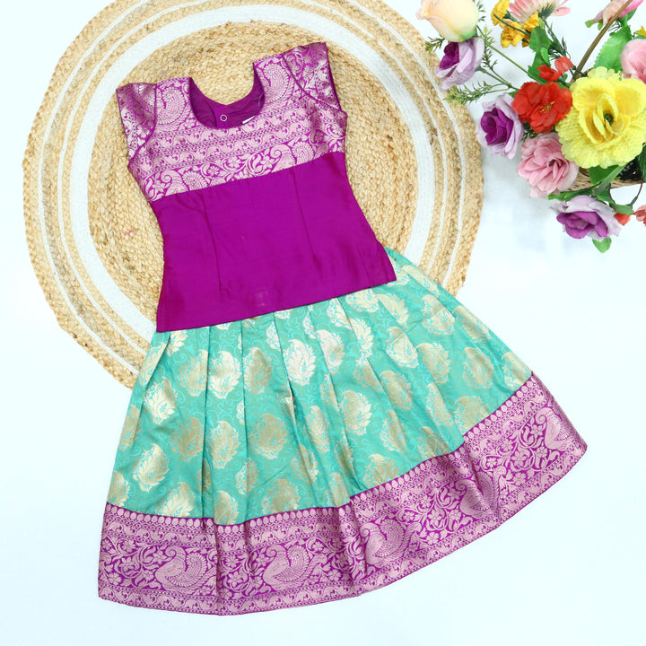 Fancy SJ Pavadai Set