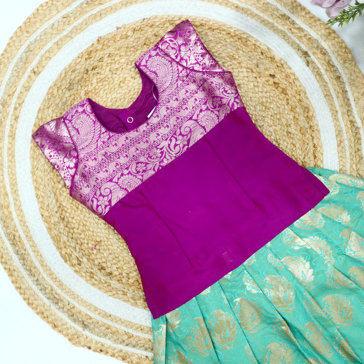Fancy SJ Pavadai Set