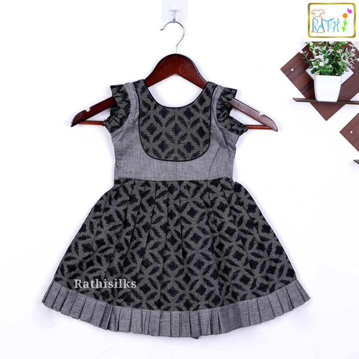 Ikat Cotton Frock