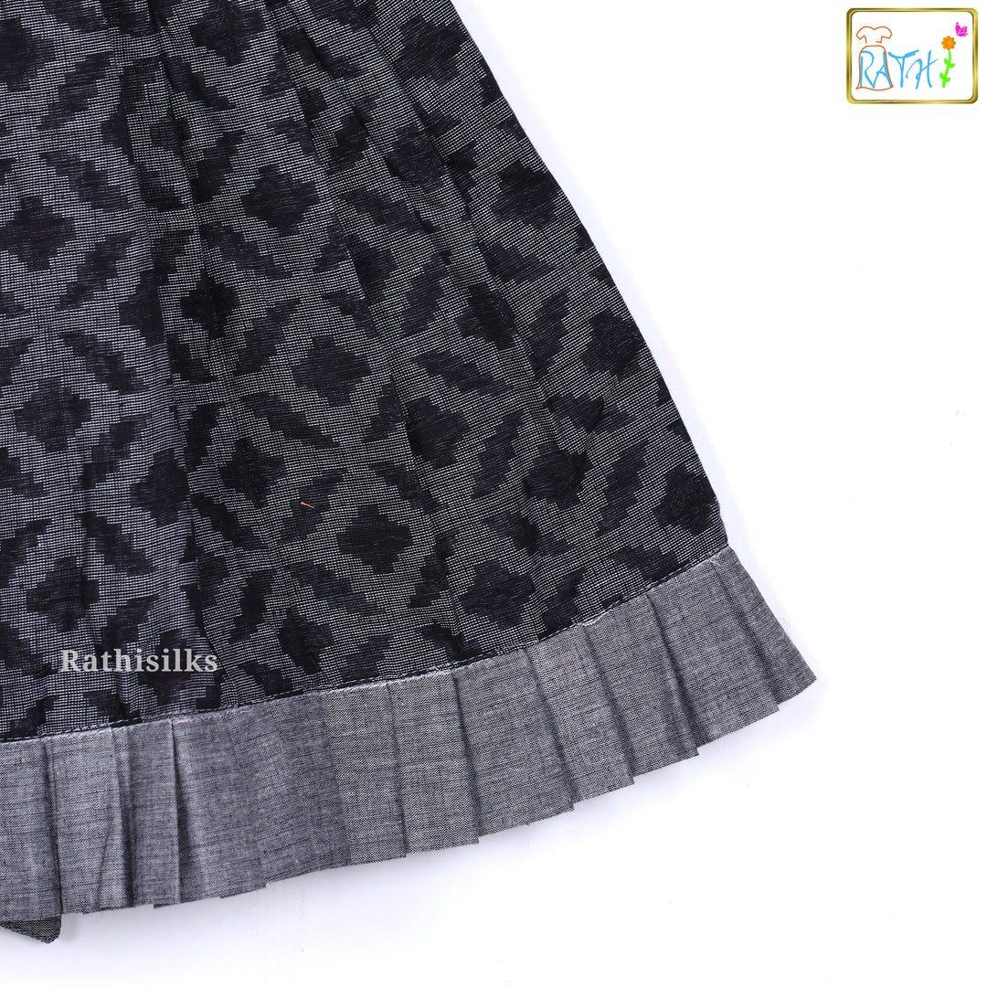 Ikat Cotton Frock
