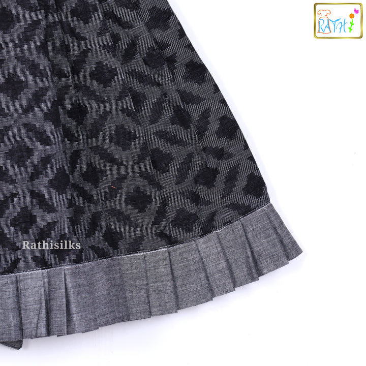 Ikat Cotton Frock