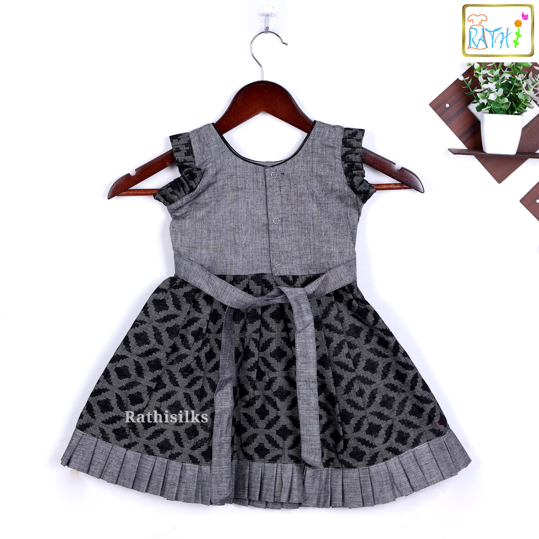 Ikat Cotton Frock