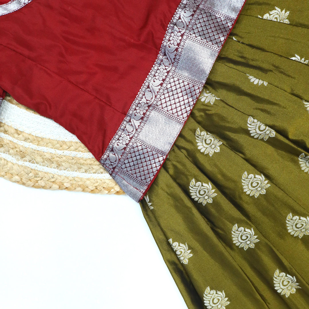 Fancy SJ Pavadai Set