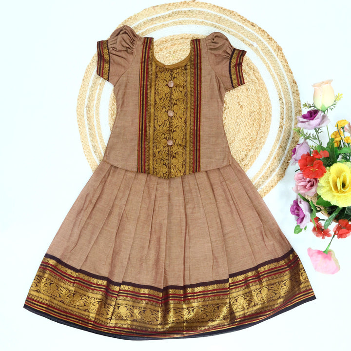 Thari Cotton Pavadai Set