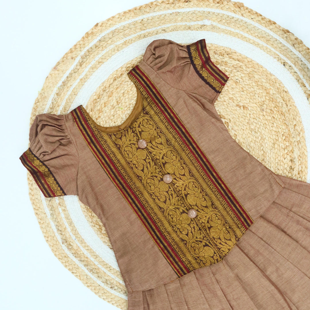 Thari Cotton Pavadai Set
