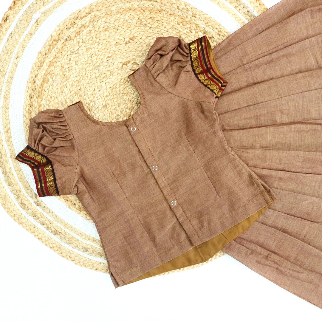Thari Cotton Pavadai Set