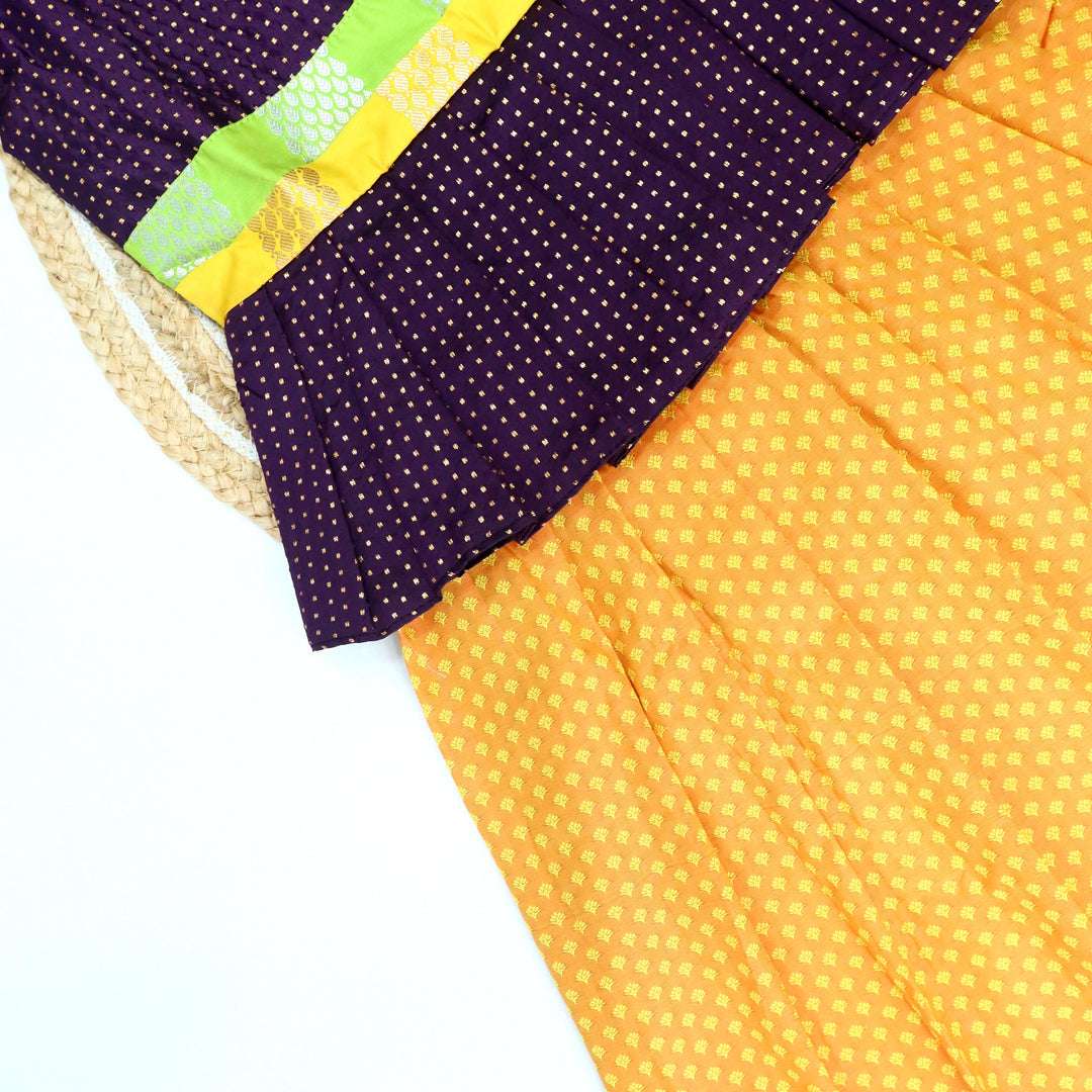 Fancy SJ Frill Pavadai Set