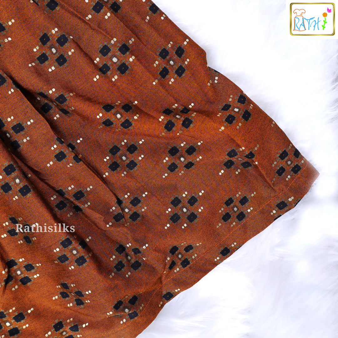 Elegant Handloom Cotton Frock