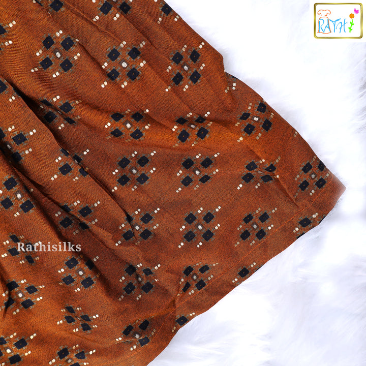 Elegant Handloom Cotton Frock