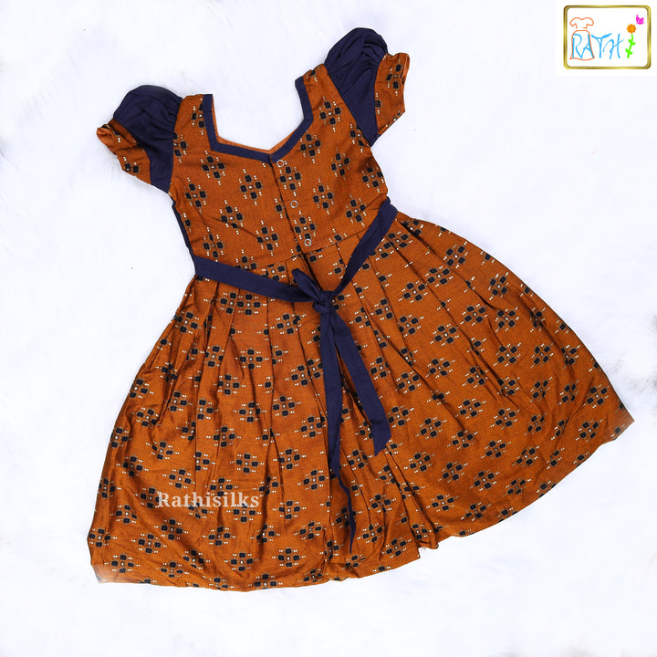 Elegant Handloom Cotton Frock