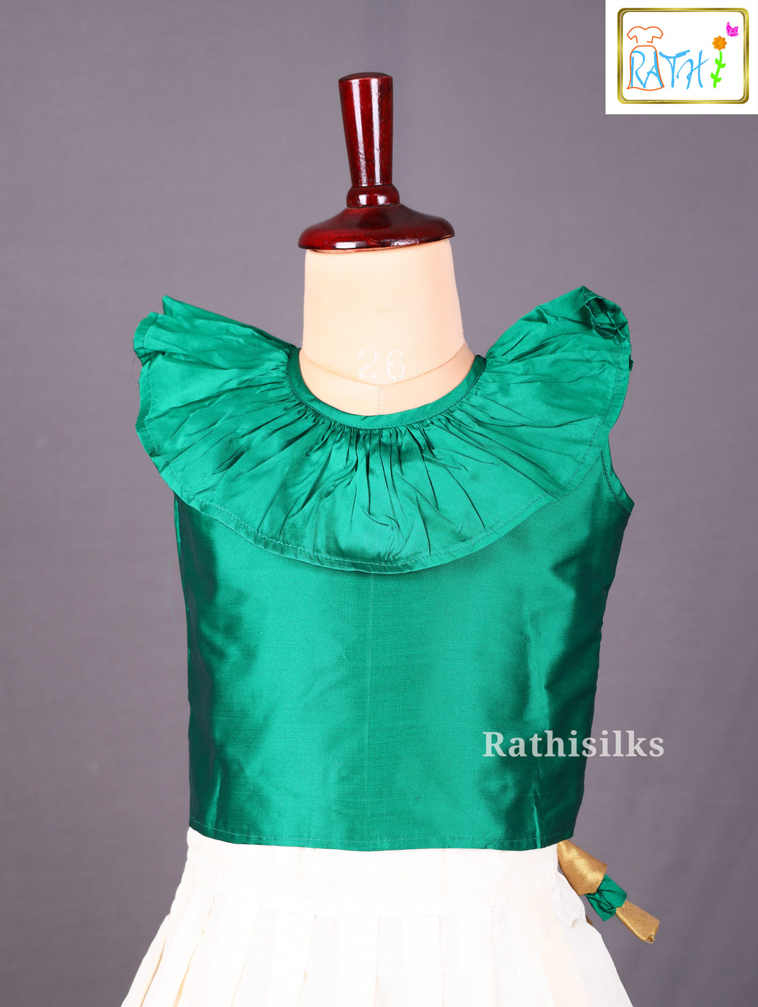 Karishma Top with Kerala Pavadai Set