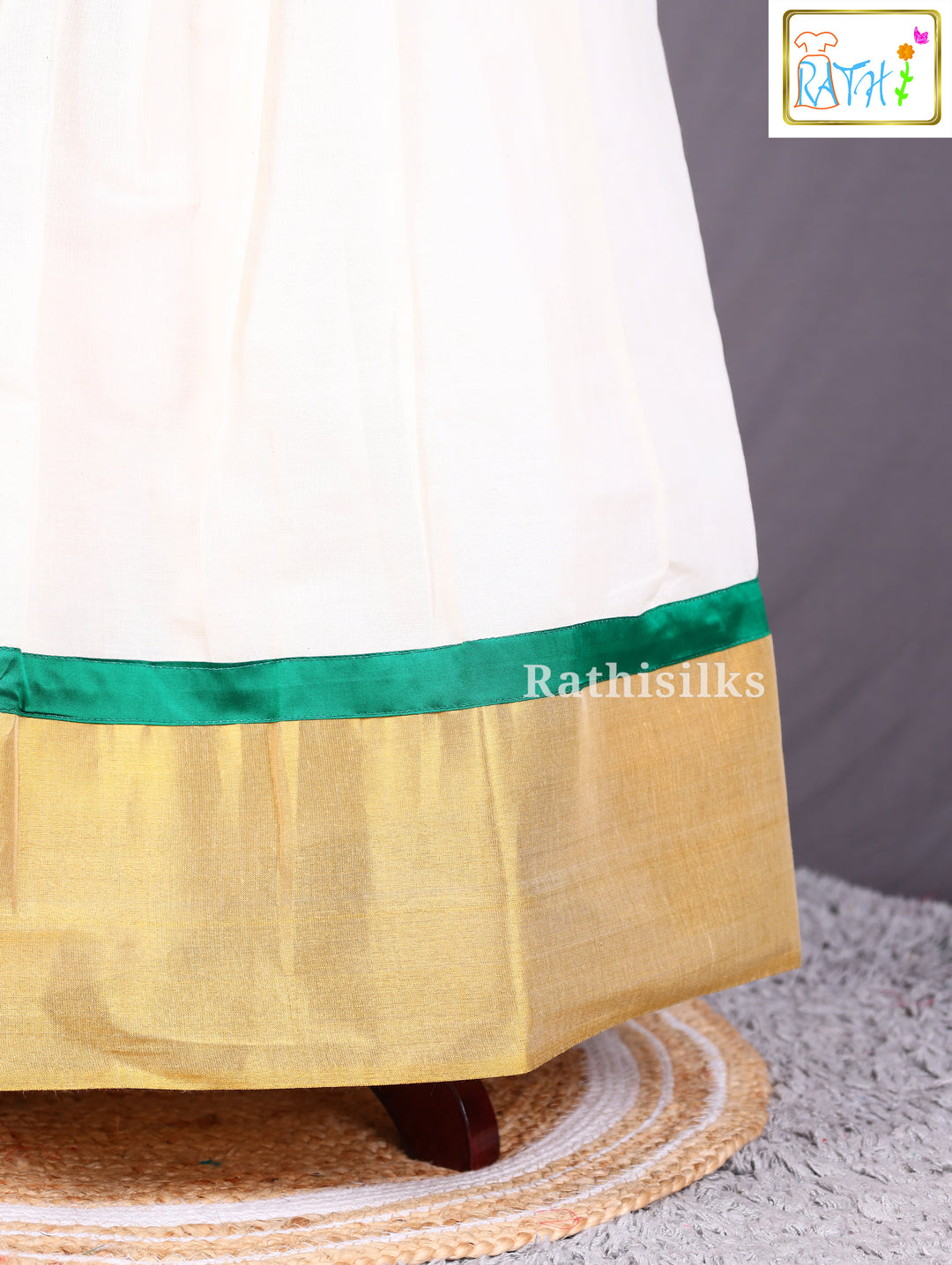 Karishma Top with Kerala Pavadai Set