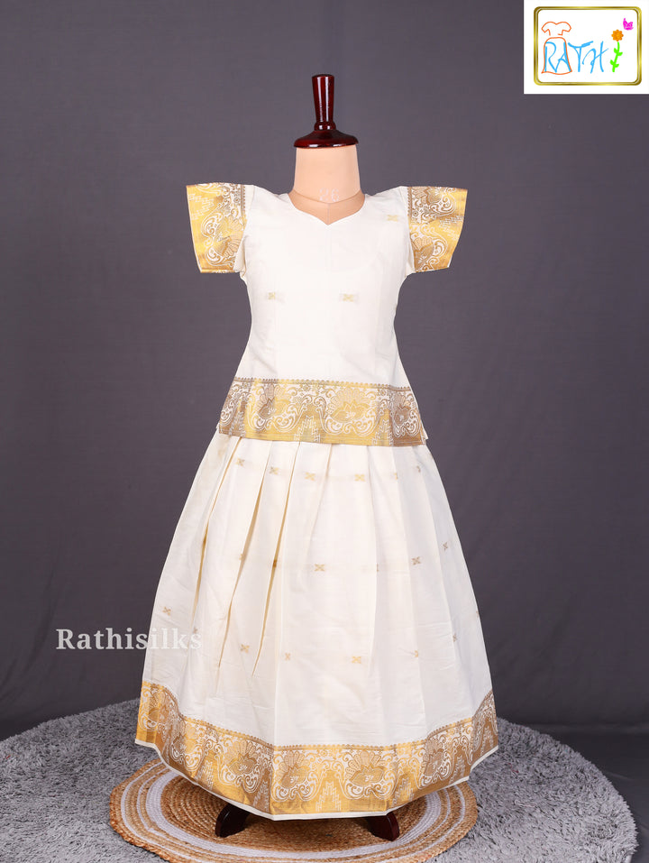 Traditional Kerala Pavadai Set