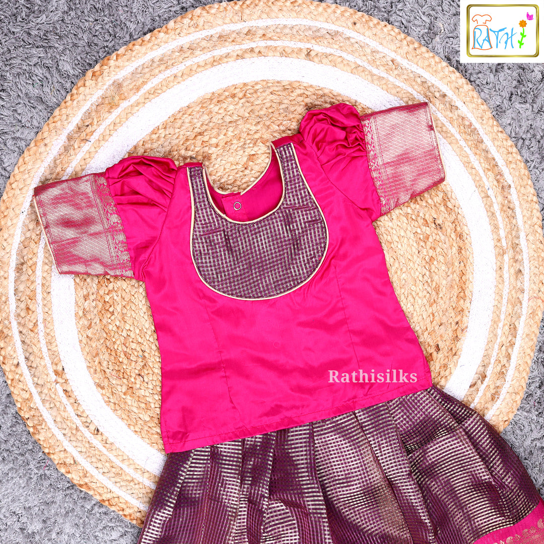 Karishma & Art Silk Pavadai Set