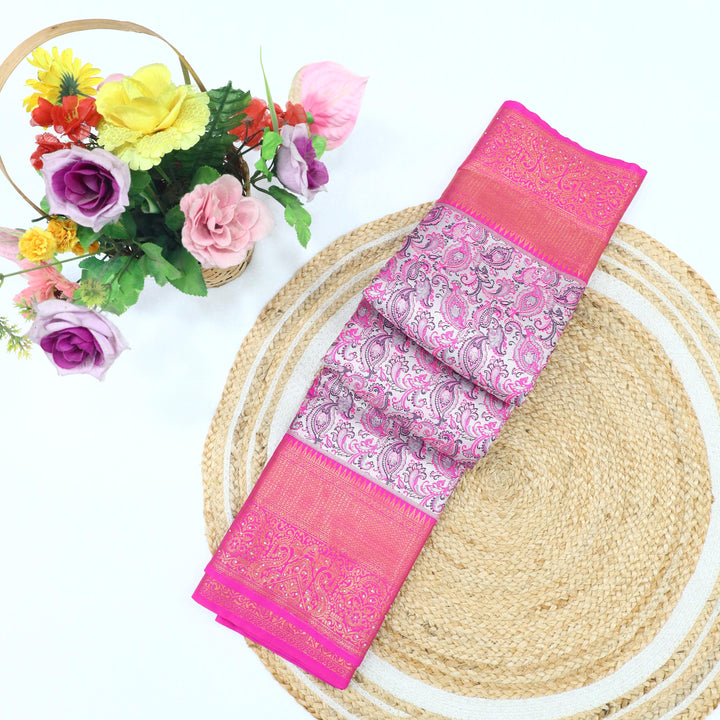 Tissue Brocade Art Saree