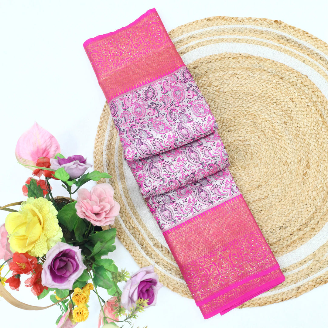 Tissue Brocade Art Saree