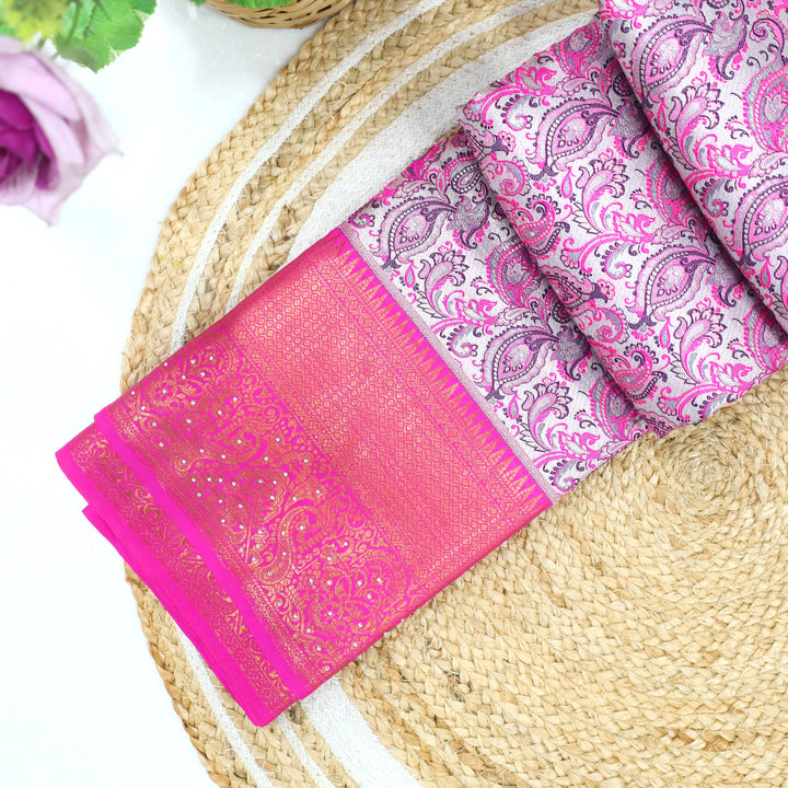 Tissue Brocade Art Saree