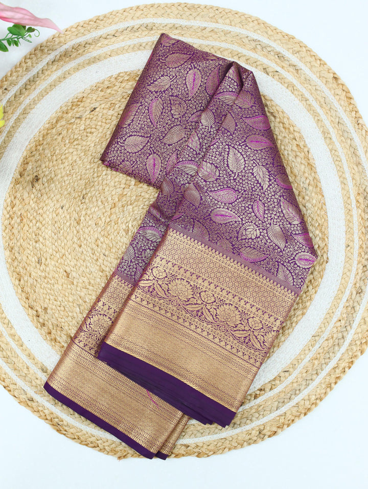 Art Fancy Self Resham Brocade Saree