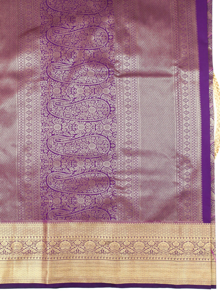 Art Fancy Self Resham Brocade Saree