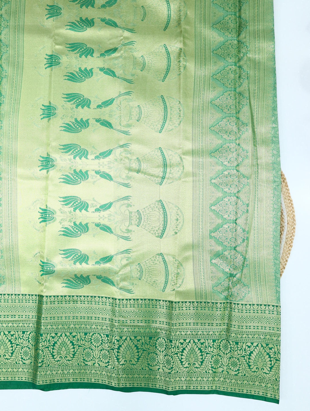 Art Korvai 2 Card All Self Saree