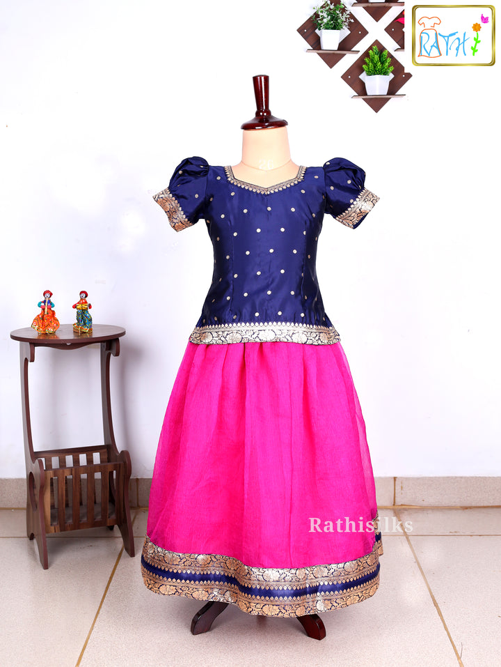 Karishma Top Tissue Pavadai Set