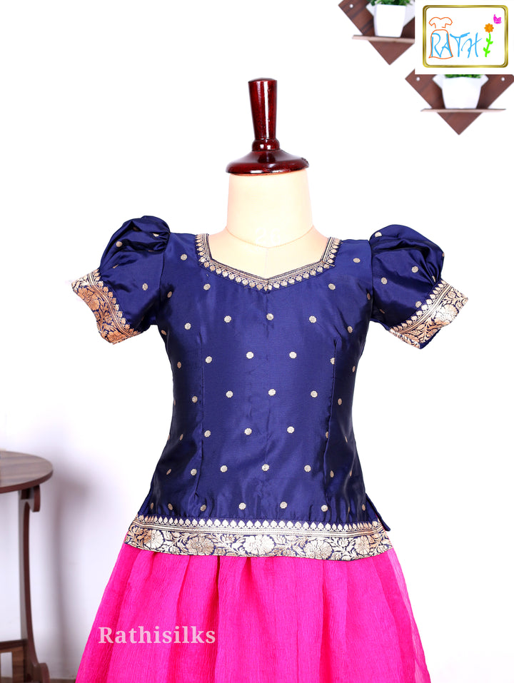 Karishma Top Tissue Pavadai Set