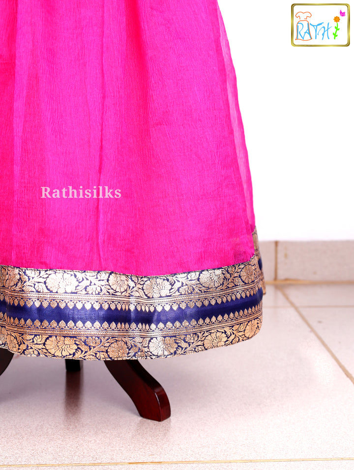 Karishma Top Tissue Pavadai Set
