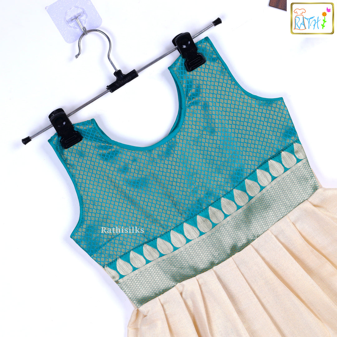 Traditional Cream Tissue Frock