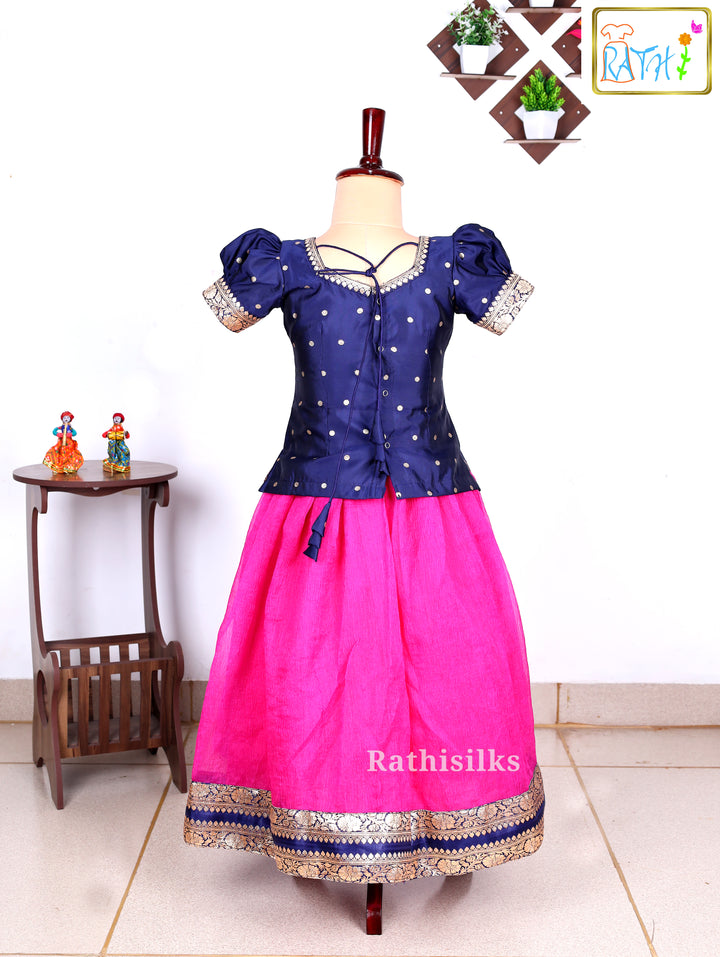Karishma Top Tissue Pavadai Set