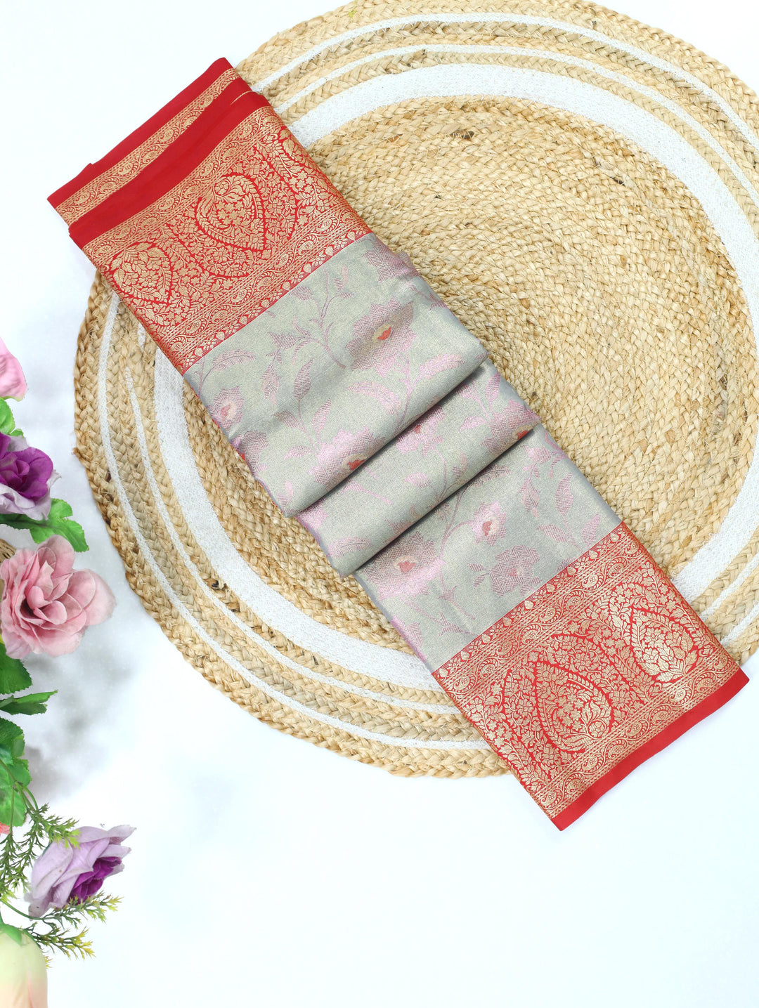 Art 3 Finger Tissue Saree