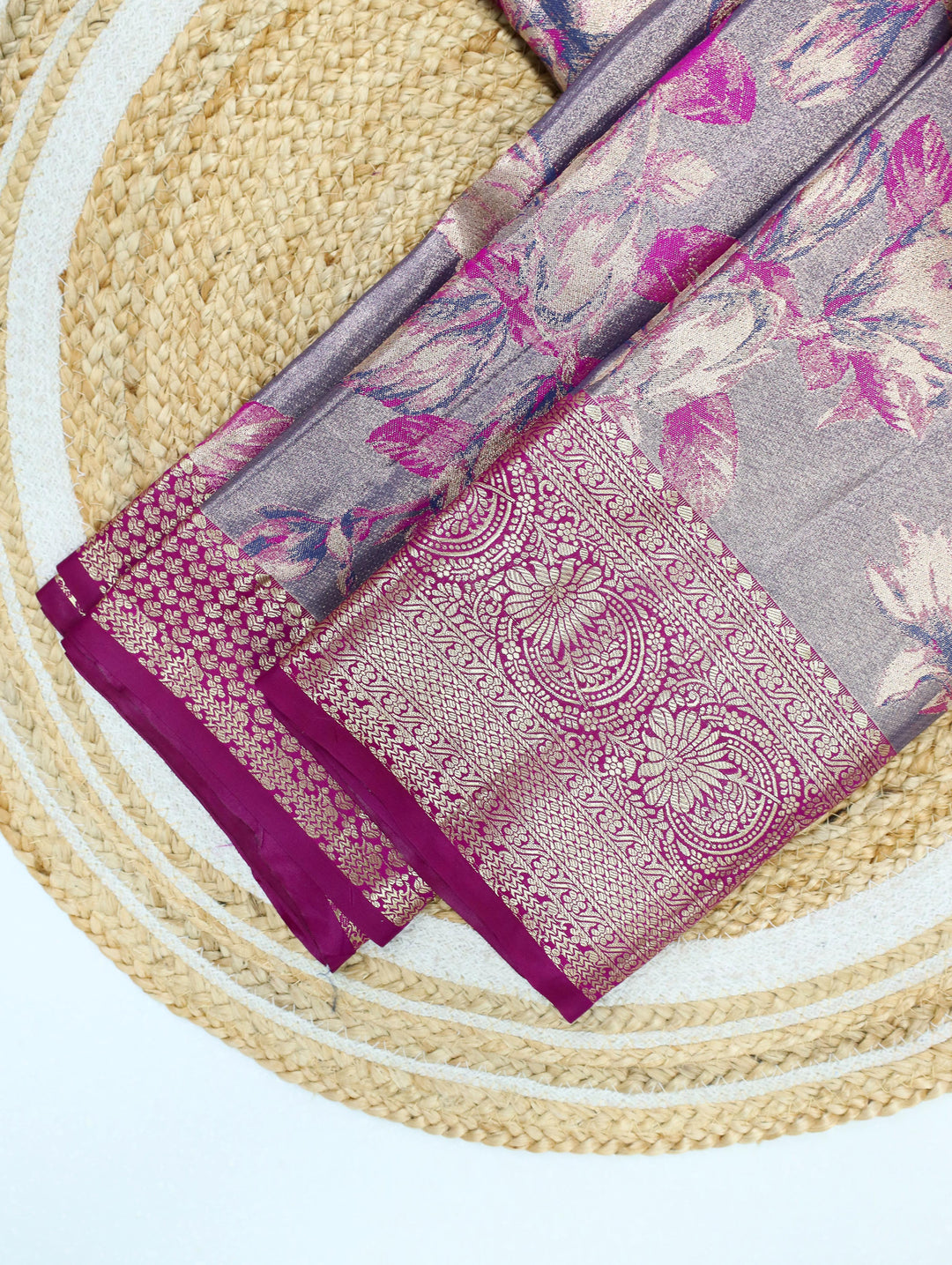 Art 3 Finger Tissue Saree