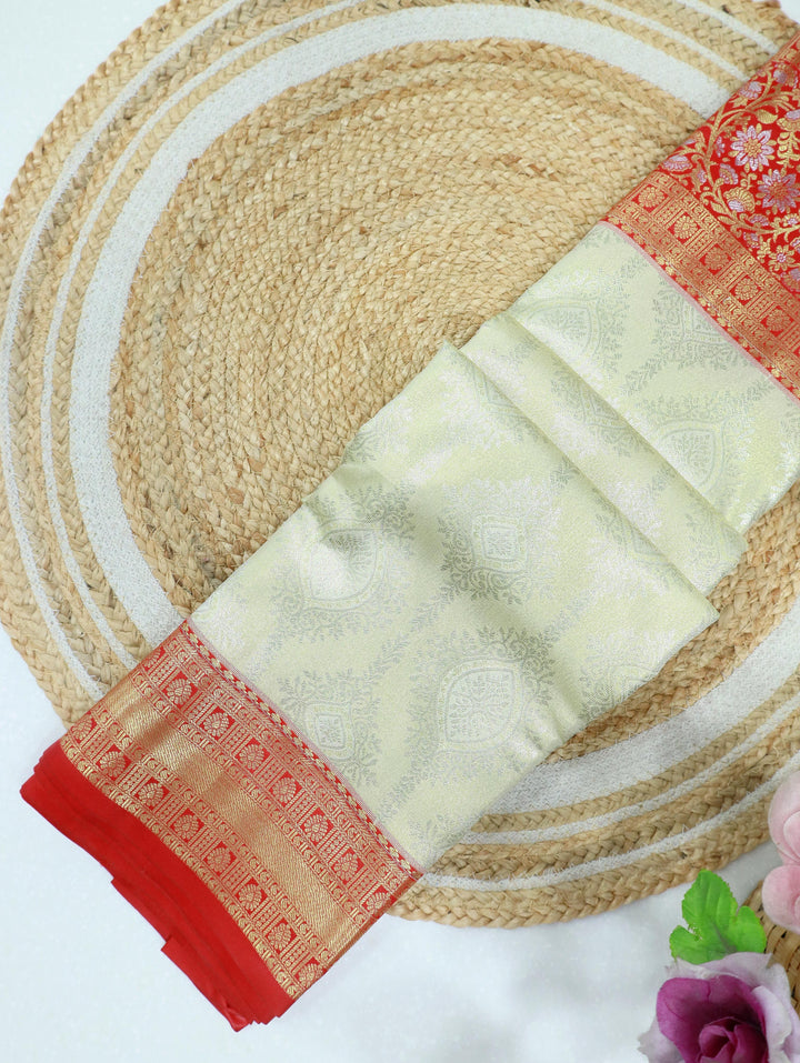 Art Meena Tissue Brocade Saree