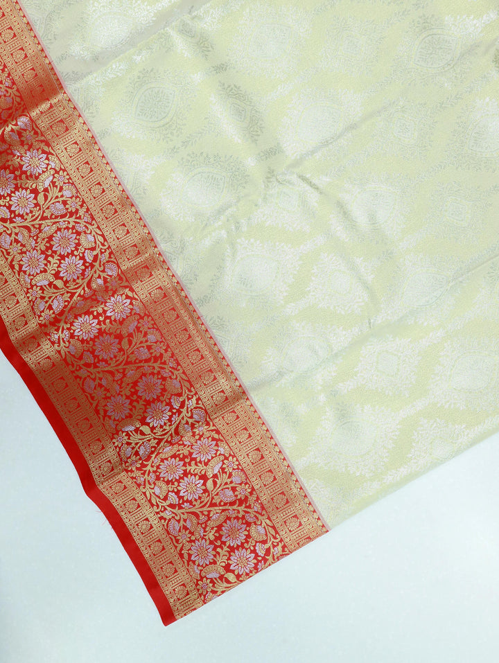 Art Meena Tissue Brocade Saree