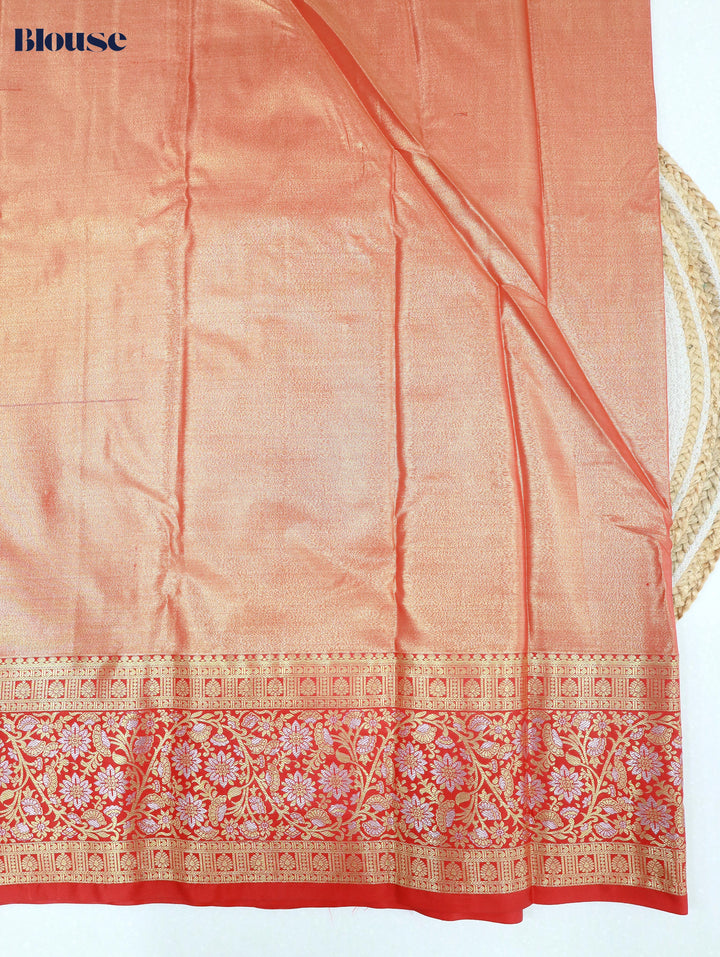 Art Meena Tissue Brocade Saree