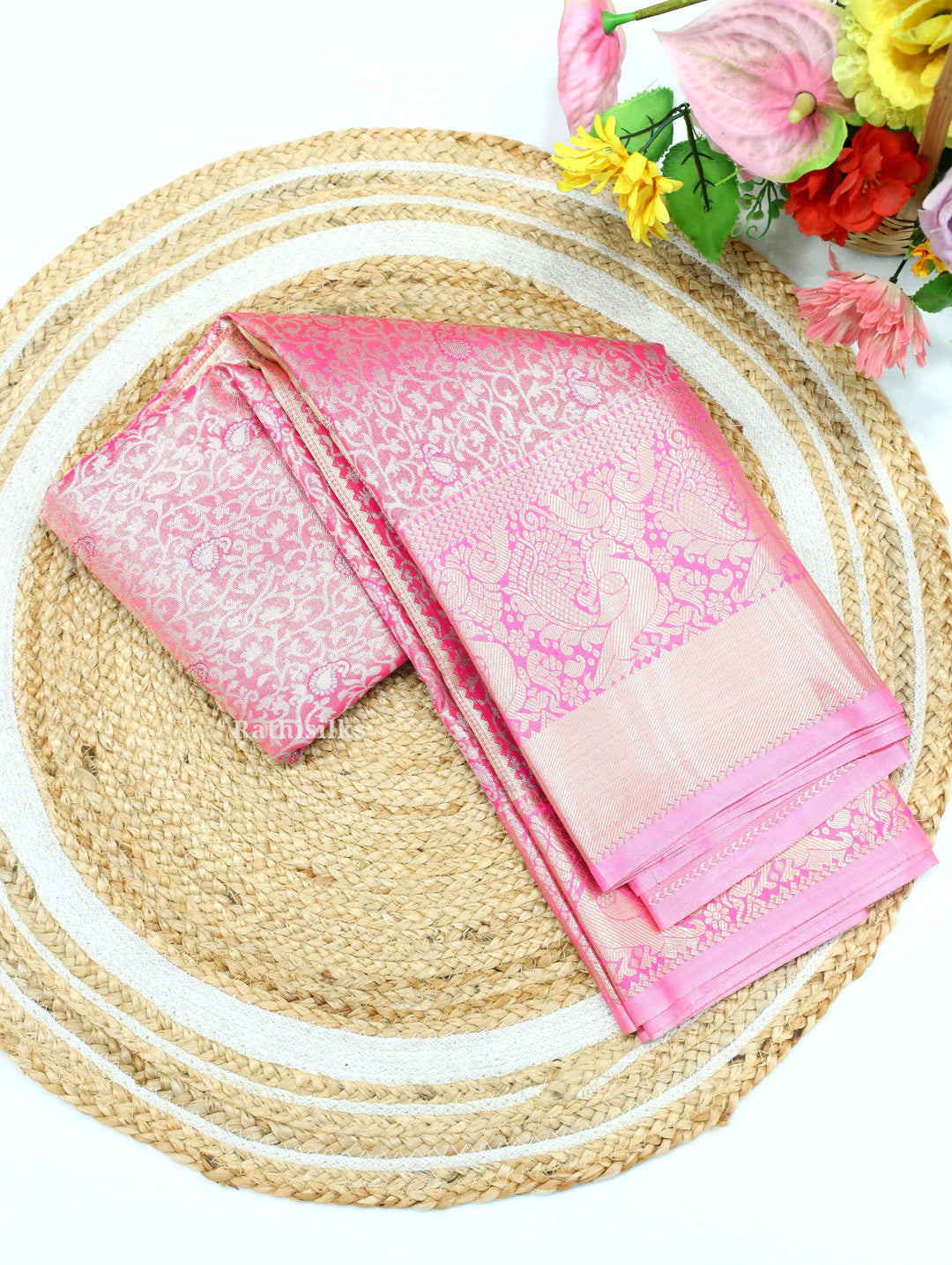 Art Saree - Art Tissue Brocade- Art Tissue Brocade Saree